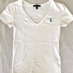 Ralph Lauren Jersey Vneck Tee
